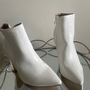 White booties